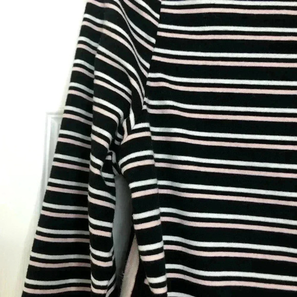 Bylyse Spenard Long Sleeved Shirt Striped Black, Pink,  & White Size Small - Picture 4 of 16